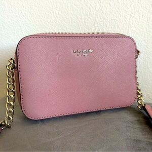 Kate Spade pink crossbody purse, never used!